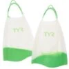 TYR HydroBlade Swim Fins -Daily Swim Wear 8640245104808 clear 1a