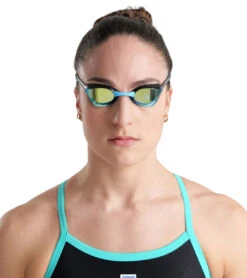 Arena Cobra Ultra Swipe Antifog Mirrored Goggle -Daily Swim Wear 8640309166248 aquablack 13a
