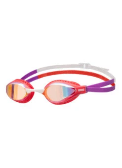 Arena Air-Speed Mirrored Goggle -Daily Swim Wear 8640398852264 yellowcopperbrightcoralplum