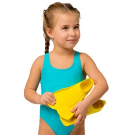 Cressi Kids Mini Light Floating Swim Fins -Daily Swim Wear 8640411762856 yellow 4a