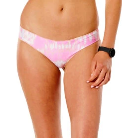 Rip Curl Classic Surf Eco Cheeky Bikini Bottom 41 Rip Curl Classic Surf Eco Cheeky Bikini Bottom -Daily Swim Wear 8640586252456 pink