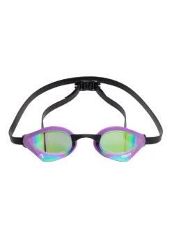 Arena Cobra Core Swipe Antifog Mirrored Goggle -Daily Swim Wear 8640715915432 emeraldplumblack 2a