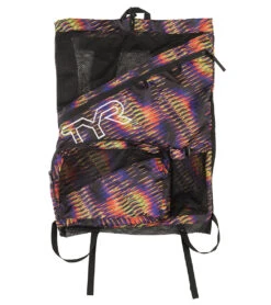 TYR Elite Team Mesh Backpack 29 TYR Elite Team Mesh Backpack -Daily Swim Wear 8640789315752 purplemulti 1a