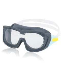 Speedo Jr. Proview Swim Mask -Daily Swim Wear 8640996475048 steelgreyclear