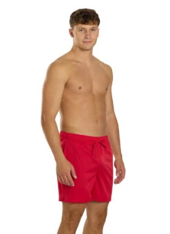 Sporti Men's 5.5" Active Swim Trunk Volley Short 35 Sporti Men's 5.5" Active Swim Trunk Volley Short -Daily Swim Wear 8641036484776 red 2a