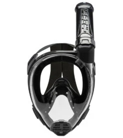 Cressi Baron Full Face Snorkeling Mask -Daily Swim Wear 8641055260840 blackblack 2a