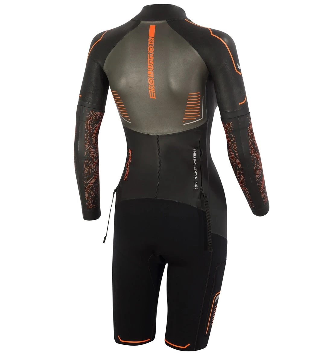 Zone3 Women's Evolution Short Sleeve SwimRun Wetsuit 4 Zone3 Women's Evolution Short Sleeve SwimRun Wetsuit - Image 2