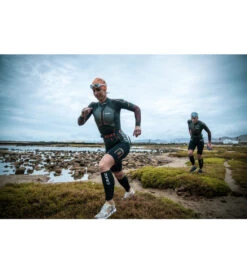 Zone3 Women's Evolution Short Sleeve SwimRun Wetsuit 21 Zone3 Women's Evolution Short Sleeve SwimRun Wetsuit -Daily Swim Wear 8641160085672 blackorangegunmetal 7a