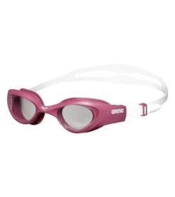 Arena Women's The One Woman Goggle -Daily Swim Wear 8641213464744 clearredwinewhite 1a