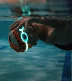 FINIS Kids' FlowGlow Glow-in-the-Dark Goggle -Daily Swim Wear 8641241907368 greenglow 5a