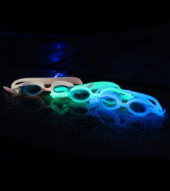 FINIS Kids' FlowGlow Glow-in-the-Dark Goggle -Daily Swim Wear 8641241907368 pinkglow 6a