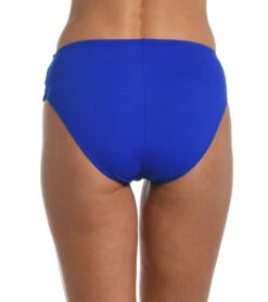 La Blanca Women's Island Goddess Bikini Bottom -Daily Swim Wear 8641671430312 sapphire 2a
