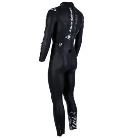 AquaSphere Men's Pursuit V3 Tri Wetsuit -Daily Swim Wear 8641793228968 black 3a