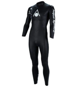 AquaSphere Men's Pursuit V3 Tri Wetsuit -Daily Swim Wear 8641793228968 black 4a