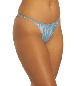 Sporti X Stef Corgel Daydream Palm Shadow Strappy Hipster Bottom -Daily Swim Wear 8641952645288 duskblue 6a