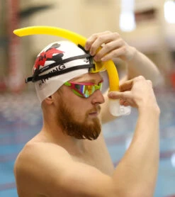 FINIS Hayden Mirror Goggles -Daily Swim Wear 8642125889704 orangemirrorgreen 3a