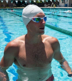 FINIS Hayden Mirror Goggles -Daily Swim Wear 8642125889704 purplemirrorwhite 6a