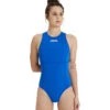 Arena Women's Solid Water Polo Suit 2 Arena Women's Solid Water Polo Suit -Daily Swim Wear 8642169372840 royalwhite 1a