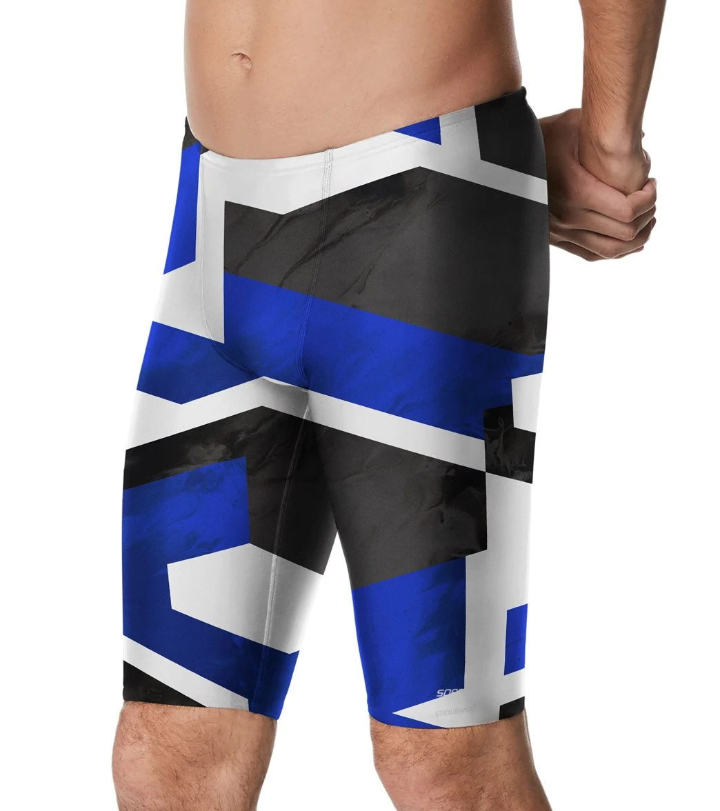 Speedo Men's Glimmer Jammer Swimsuit 4 Speedo Men's Glimmer Jammer Swimsuit - Image 2