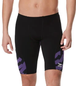 Speedo Men's Vortex Maze Jammer Swimsuit -Daily Swim Wear 8642352054440 speedopurple 1a