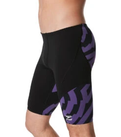 Speedo Men's Vortex Maze Jammer Swimsuit -Daily Swim Wear 8642352054440 speedopurple 2a