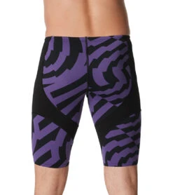 Speedo Men's Vortex Maze Jammer Swimsuit -Daily Swim Wear 8642352054440 speedopurple 3a