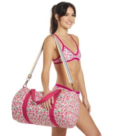 Sporti X Emma Weyant Garden Rose Weekender Bag -Daily Swim Wear 8642427584680 gardenrose 10a