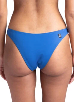 JOLYN Women's Solid Kelia Bikini Bottom -Daily Swim Wear 8642550530216 bluewave 3a