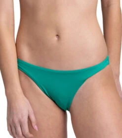 JOLYN Women's Solid Kelia Bikini Bottom -Daily Swim Wear 8642550530216 monstera 1a