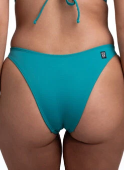 JOLYN Women's Solid Kelia Bikini Bottom -Daily Swim Wear 8642550530216 palm 3a