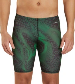 Sporti HydroLast Sonar Waves Jammer Swimsuit (22-40) -Daily Swim Wear 8642651553960 green 4a