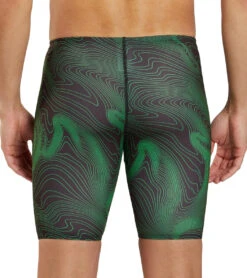 Sporti HydroLast Sonar Waves Jammer Swimsuit (22-40) -Daily Swim Wear 8642651553960 green 7a