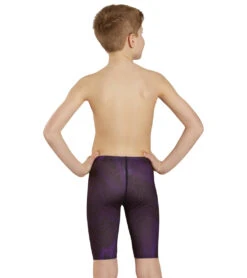 Sporti HydroLast Sonar Waves Jammer Swimsuit (22-40) -Daily Swim Wear 8642651553960 purple 2a y