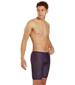 Sporti HydroLast Sonar Waves Jammer Swimsuit (22-40) -Daily Swim Wear 8642651553960 purple 3a