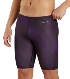 Sporti HydroLast Sonar Waves Jammer Swimsuit (22-40) -Daily Swim Wear 8642651553960 purple 5a