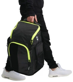 Arena Spiky III 45 Backpack -Daily Swim Wear 8642748448936 darksmokeneonyellow 10a