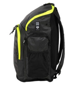Arena Spiky III 45 Backpack -Daily Swim Wear 8642748448936 darksmokeneonyellow 7a