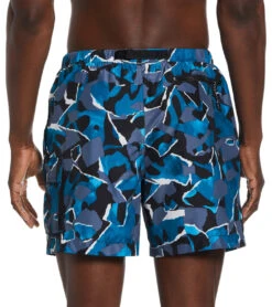 Nike Men's Shred Voyage Cargo Swim Trunks -Daily Swim Wear 8643037593768 bluelightning 2a