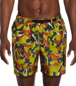 Nike Men's Shred Voyage Cargo Swim Trunks -Daily Swim Wear 8643037593768 moss 1a