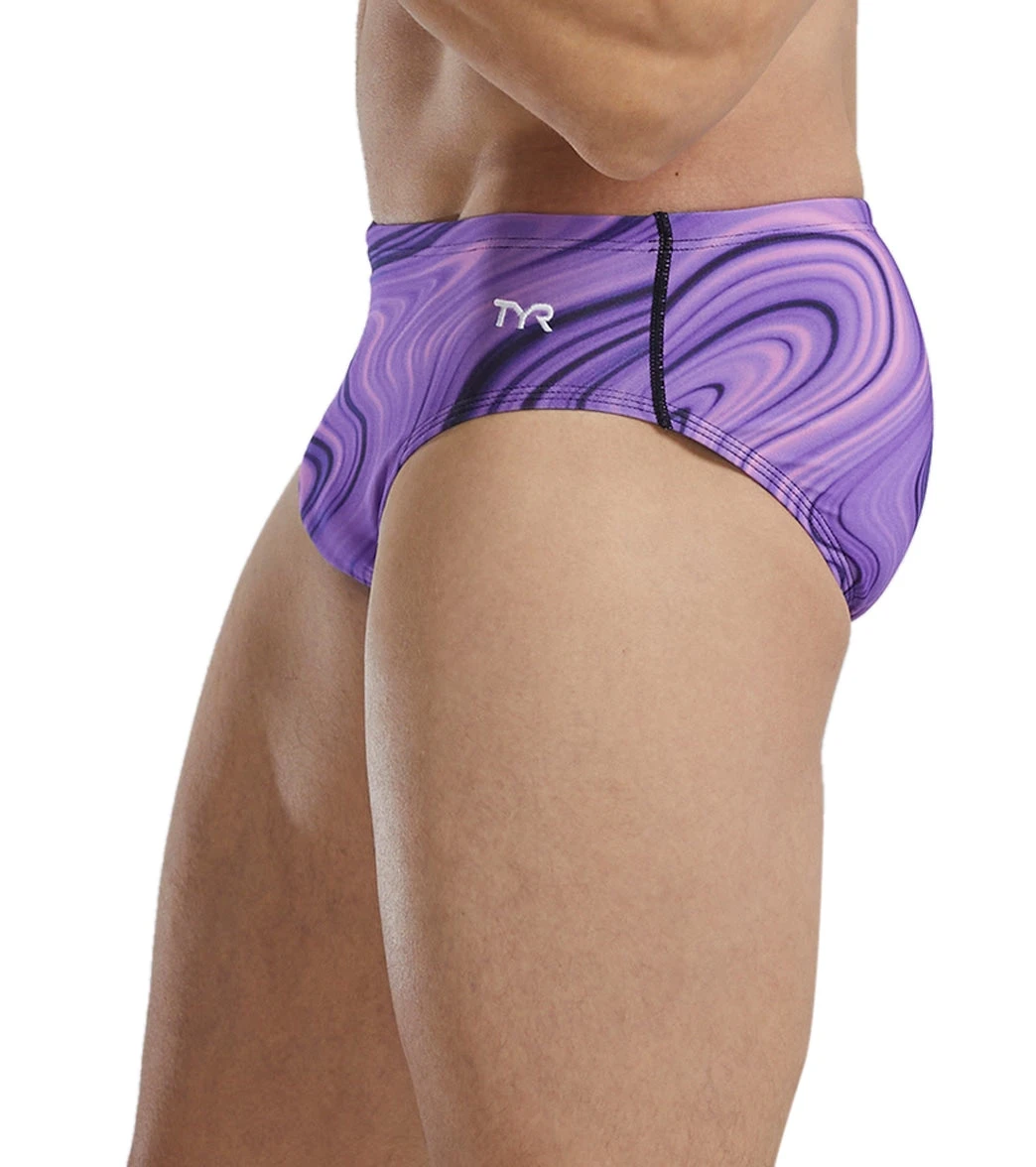 TYR Men's Vitality Durafast Elite Racer Brief Swimsuit 6 TYR Men's Vitality Durafast Elite Racer Brief Swimsuit - Image 4