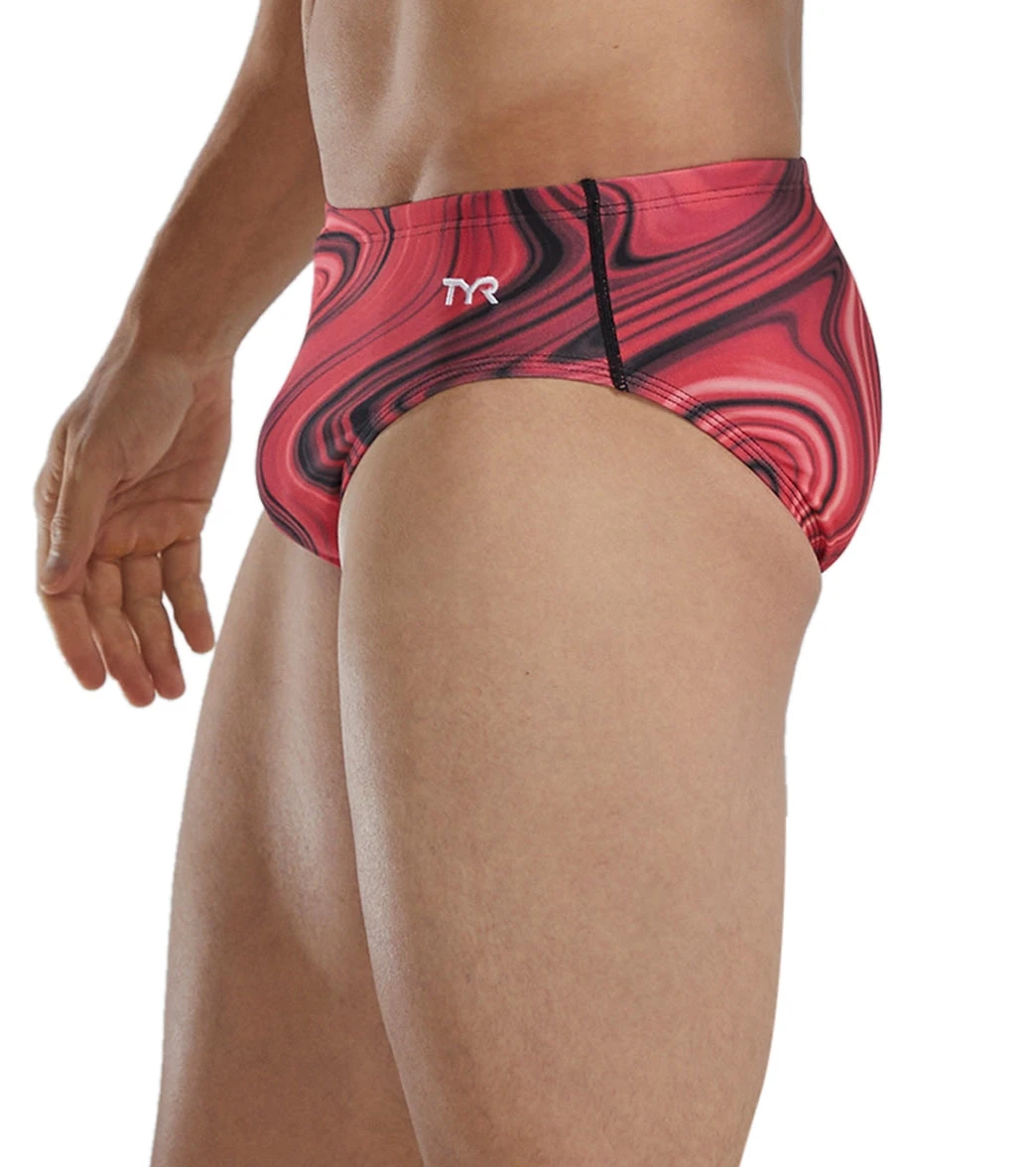 TYR Men's Vitality Durafast Elite Racer Brief Swimsuit 12 TYR Men's Vitality Durafast Elite Racer Brief Swimsuit - Image 10