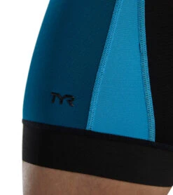 TYR Active Men's Alliance Splice Durafast Elite 6.5 Jammer Swimsuit -Daily Swim Wear 8645670699176 blackteal 5a