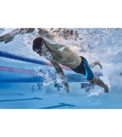 TYR Active Men's Alliance Splice Durafast Elite 6.5 Jammer Swimsuit -Daily Swim Wear 8645670699176 blackteal 7a