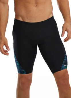 TYR Men's Atrix Blade Splice Jammer Swimsuit -Daily Swim Wear 8645915050152 bluegreen 1a