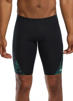 TYR Men's Atrix Blade Splice Jammer Swimsuit -Daily Swim Wear 8645915050152 green