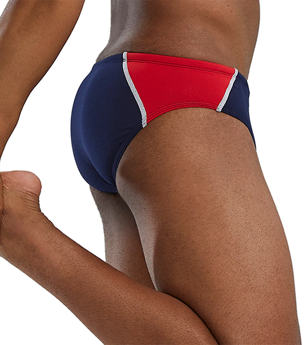 TYR Men's USA Durafast Elite Brief Swimsuit 4 TYR Men's USA Durafast Elite Brief Swimsuit - Image 2