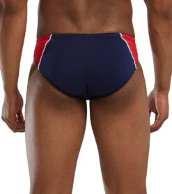 TYR Men's USA Durafast Elite Brief Swimsuit 11 TYR Men's USA Durafast Elite Brief Swimsuit -Daily Swim Wear 8645923274920 usa 3a