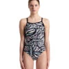 Arena Women's Butterflies Light Drop One Piece Swimsuit