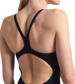 Arena Women's Butterflies Light Drop One Piece Swimsuit -Daily Swim Wear 8645985697960 blackblackmulti 5a