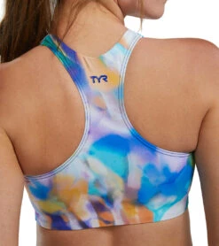 TYR Active Women's Tempera Saylor Racerback Bikini Top -Daily Swim Wear 8646114574504 orgmulti 7a